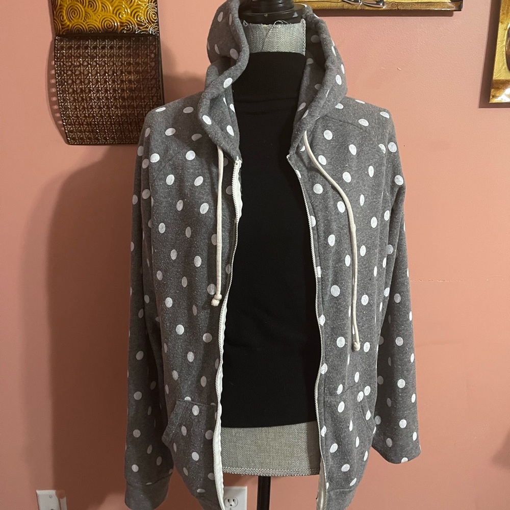 Polka dot sweater